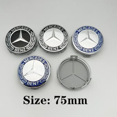 4 шт. -ZZZ-75 мм Колпачок ступицы колеса автомобиля с логотипом для Mercedes Benz AMG C207 C218 A207 C117 CLA CLS E-Class W212 S212 X166 W176 W205