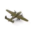 NUOTIE Mitchell Tokyo Raid Metal Airplane Model Kit World War II Diecast Alloy Bomber Model Vintage Fighter Assembled Military Aircraft B-25B 1/200