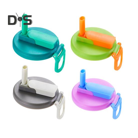 1/2/4 шт. Крышки для банок с газировкой, силиконовые крышки для трубочек, многоразовые, герметичные крышки без бисфенола А для стандартных банок с напитками, пива, сока, сельтерской воды