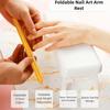 with Bracket Foldable Hand Stand Cushion Manicure Nail Arm Rest Arm Rest for Nails Tech  Manicure