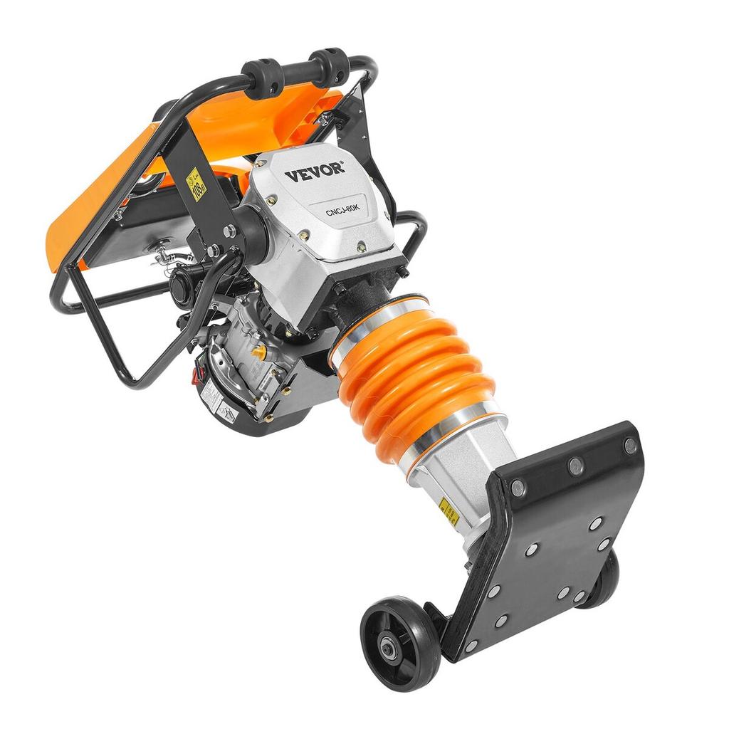 6.5 HP 196 cc Four-Spring Jumping Jack Vibratory Rammer Tamper Compactor