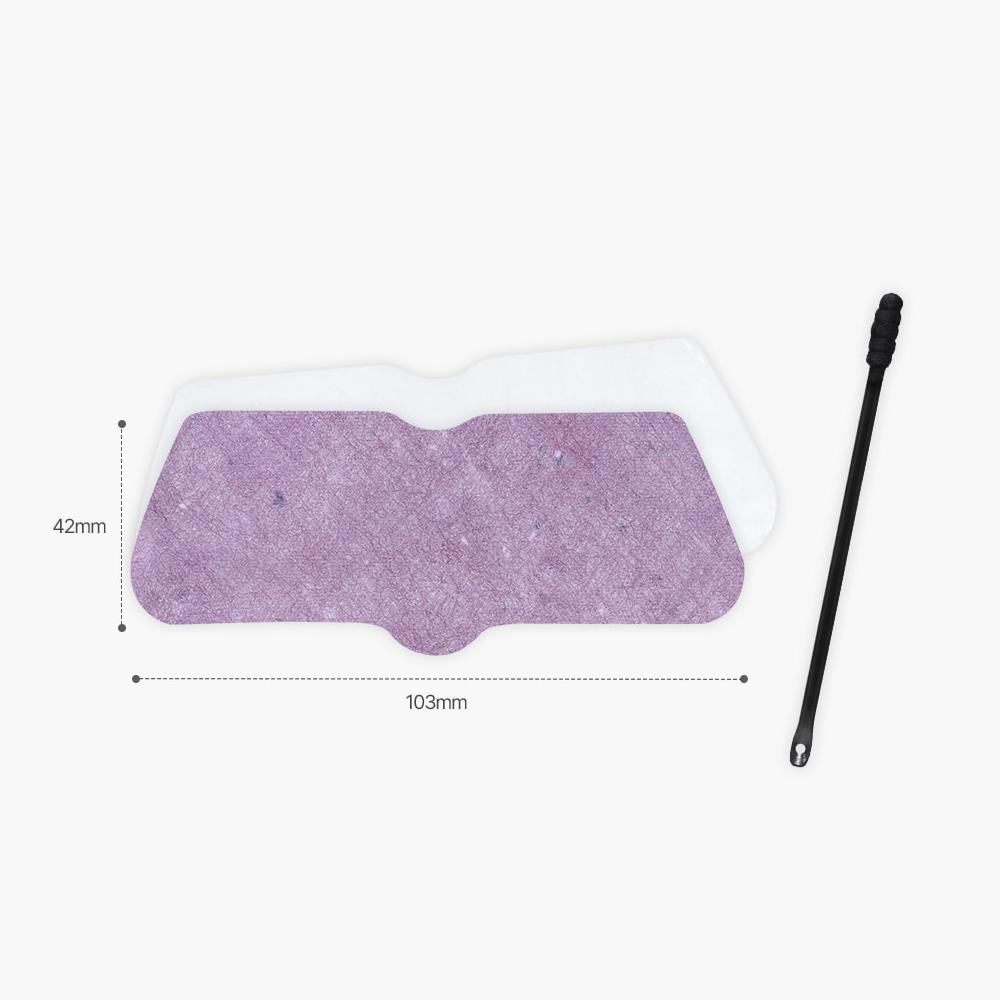 HEVE BLUE Средство для сужения пор Pot Pore Tightening Peptamin Podo Sebum Control Nose Pack 7г*4шт