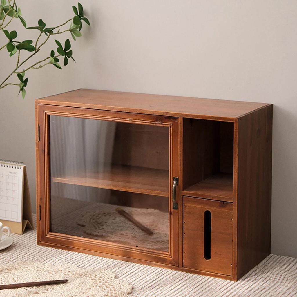 Бытовой ретро-стиль, деревянный шкаф для хранения вещей ручной работы с двумя дверцами, украшение для отеля, витрина, стеллажи для хранения, кухня