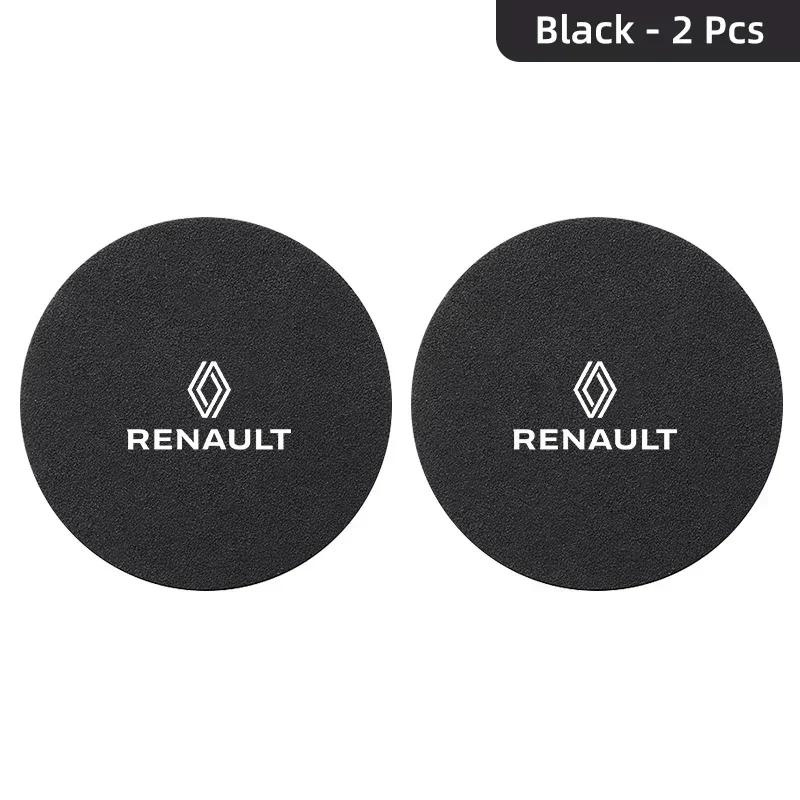 2PCS Car Coaster Cup Holder Anti-slip Accessories For Renault DACIA Fluence Scenic Loguna Logan Twingo Clio Captur ZEO NN38
