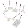 Car Interior 5050 Led White Light Smd Lamp Panel T10 Festoon Dome Ba9S 12V 5W
