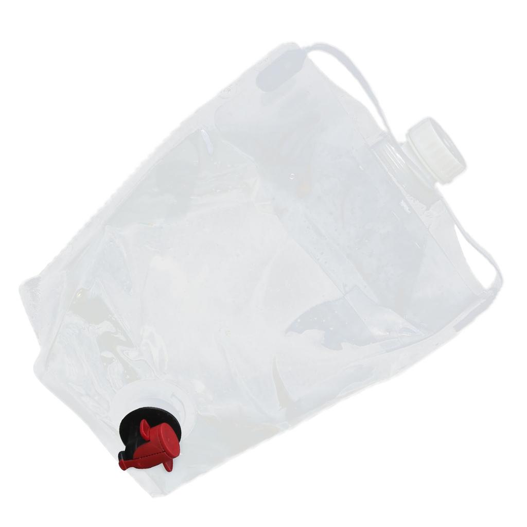 Складной контейнер для воды 5 л, складной контейнер из полиэтилена на открытом воздухе для барбекю, кемпинга, путешествий