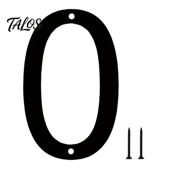Metal Number Sign 3D House for Outside, Modern 0-9 Floating Address Numbers, Numbers Weather-proof Door, Mailbox, Wall, Yard Weatherproof Iron Plate