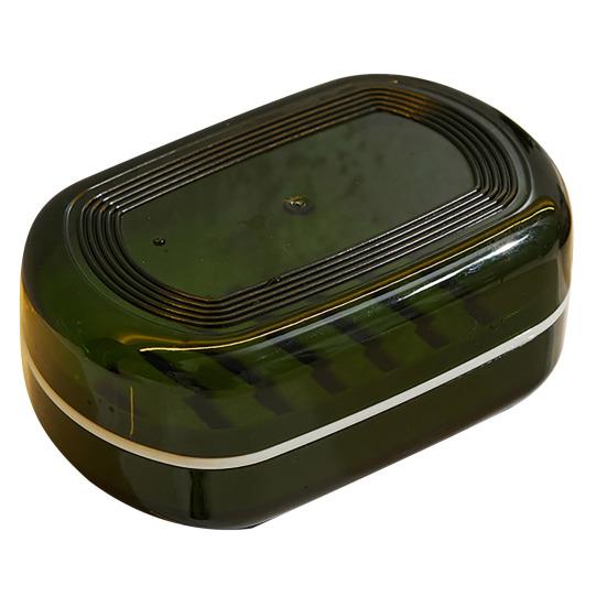 Коробка для мыла в ванной комнате, двухслойная, быстрый дренаж, прозрачная, с крышкой и съемной сливной стойкой, пылезащитный кухонный поднос для мыла в отеле, держатель для мыла