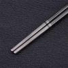 Anti Scald 1Pair Engraving Korean Japanese Chinese Tableware Chopsticks Flatware Kitchen Supplies