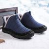 Men's Plush Shoes Snow Boots 2024 New Warm Plush Thicken Winter Outdoor Men Casual Shoes Men Cotton Shoes Botas Hombre Footwear