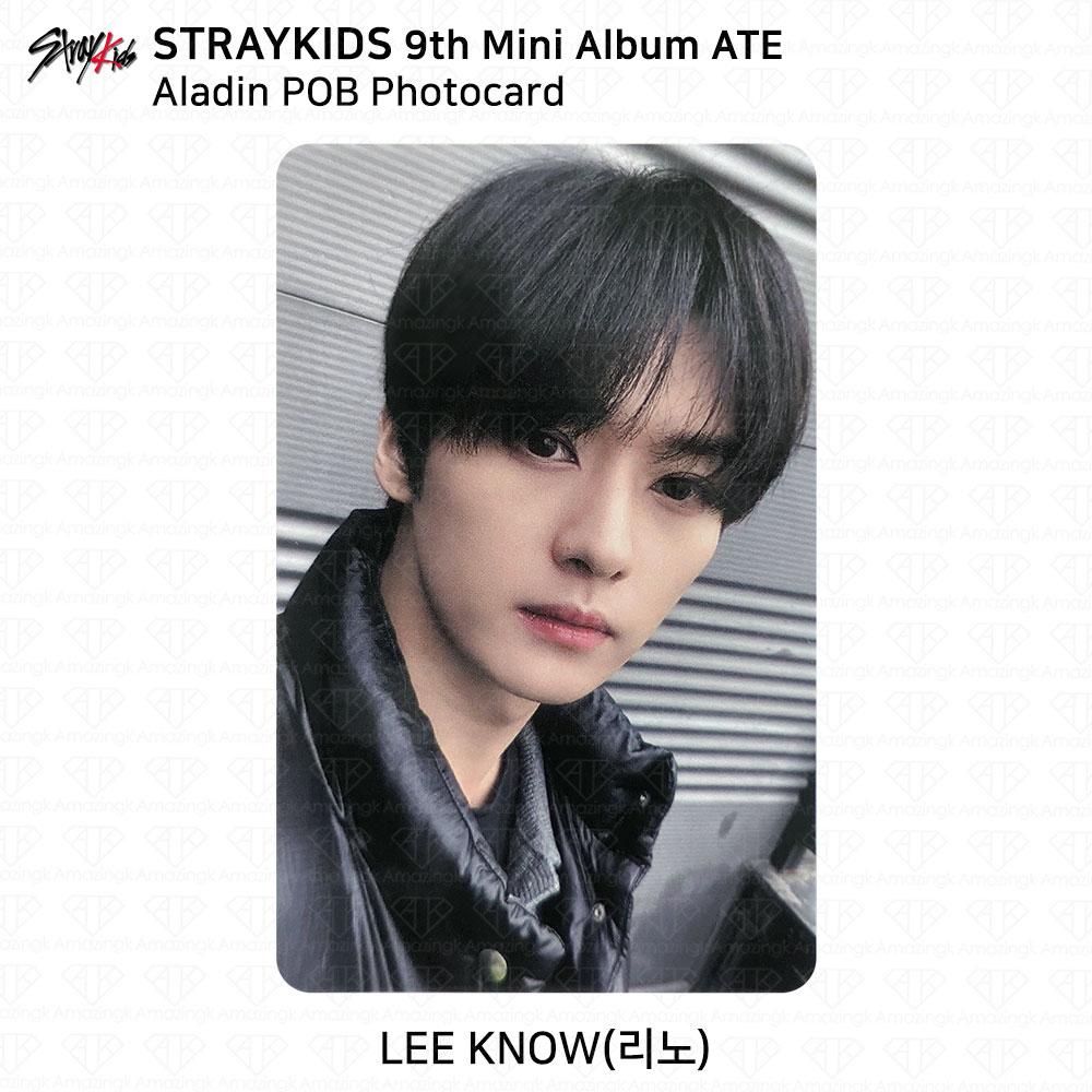 Stray Kids 9-й мини-альбом ATE POB Photocard AppleMusic Aladin Withmuu SKZ KPOP