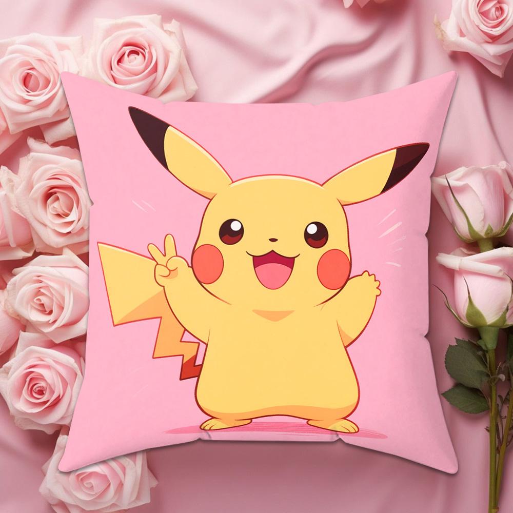 Pillow Covers Decorative Sofa Cushions Covers PKpikaChus Room Decorating Items Interior Decoration Personalized Gifts Cushion