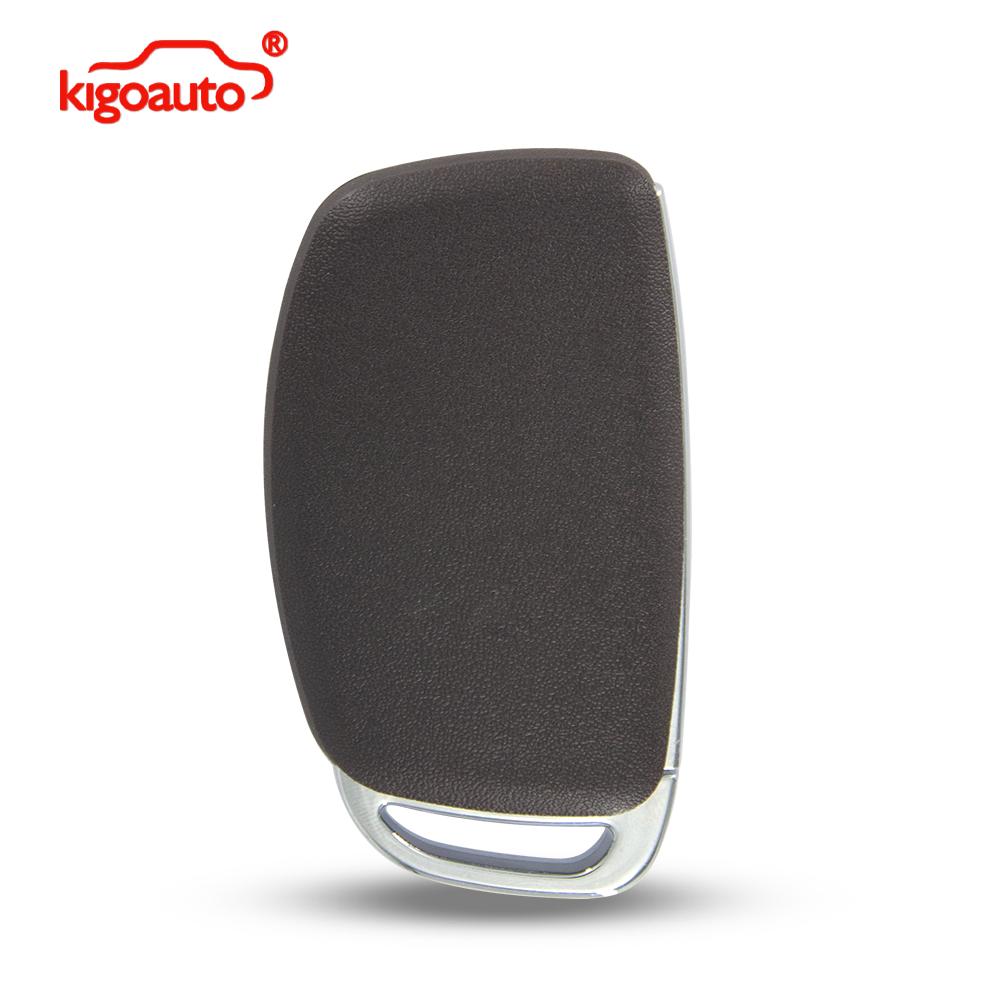 kigoauto Smart key shell case 4 button Trunk for Hyundai Elantra 2016 2017 2018 No battery holder