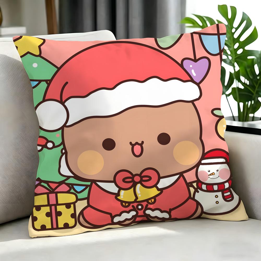 Cartoon Bubu Dudu Cushion Cover Cushion Cover Set 4Pcs 50X50 45X45 40X40 Pillowcase Decorative Sofa Home Decor