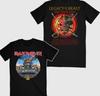 Iron Maiden Legacy of the Beast Мировой Тур 2022 Черная Футболка Футболка Унисекс Футболка