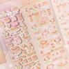 Cartoon Laser Sticker DIY Decorative Material Sticker Google Card Sticker