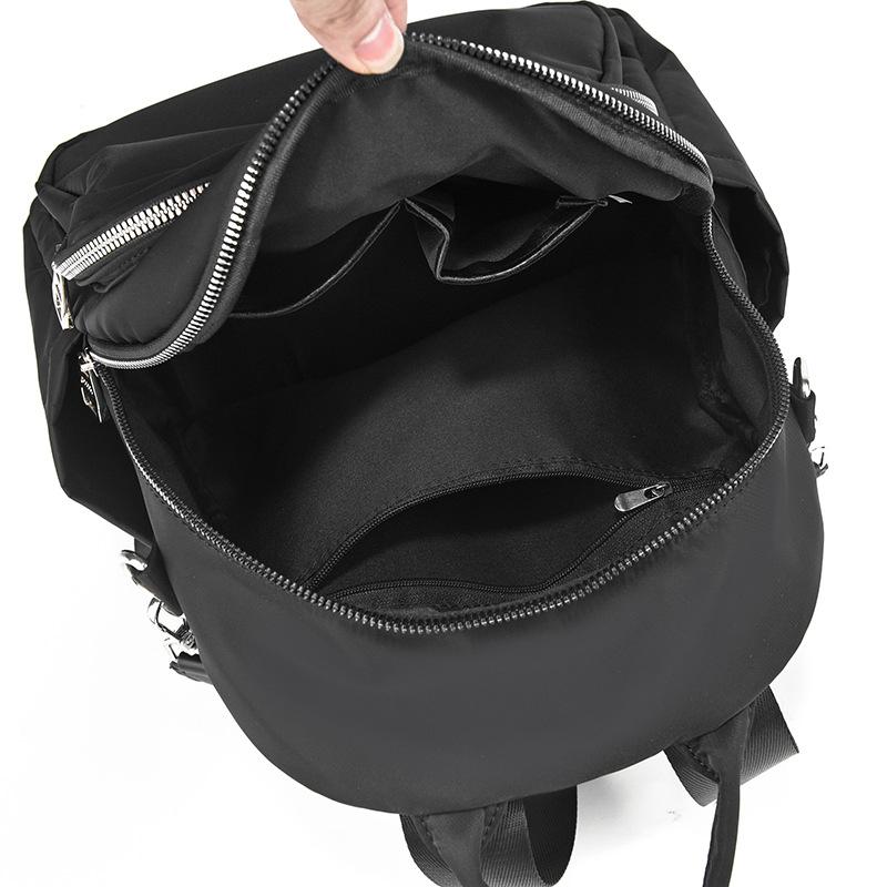 2025 Новый Повседневный Женский Рюкзак из Оксфордской Ткани Стильный Простой Вместительный Многофункциональный Дорожный Рюкзак Школьная Сумка