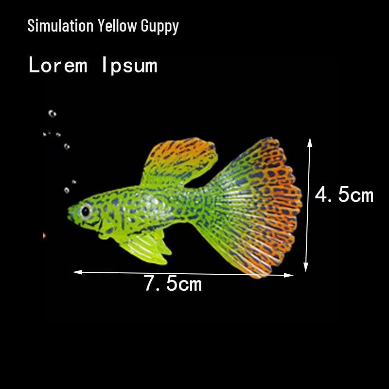 Искусственные украшения для аквариума с рыбами и медузами: Рыба-клоун, Петушок и другие для ландшафтного дизайна аквариума