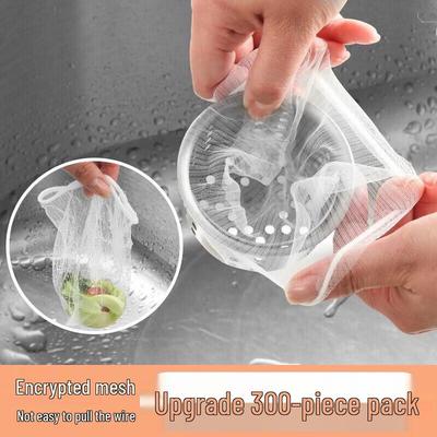 Одноразовые мешки-сетки для слива раковины (300 отсчетов)