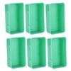 10Pcs Bird Food Water Feeder Plastic Feeding Bowl Trough Bird Bathtub Accessories