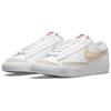 Nike Женские кроссовки Blazer Low 77 Белый Бледно-коралловый Обувь для скейтборда DC4769-106