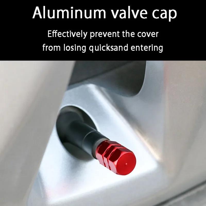 10 шт. алюминиевый сплав автомобильные колпачки для вентилей шин колпачки для обода шины пылезащитный водонепроницаемый для автомобилей мотоциклов грузовиков велосипедов