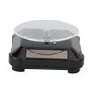 Jewelry Display Stand Solar Powered Rotating Turntable Electric Jewelry Display Tool Black