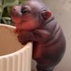 Cute Small Animal Figurine Resin Crafts Otter Bonsai Ornaments  Living Room Bedroom