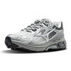 Mizuno Halo Mix Retro Trend Shock Absorption Non-Slip Low-Top Running Shoes Unisex Running Shoes White Gray D1GH240817