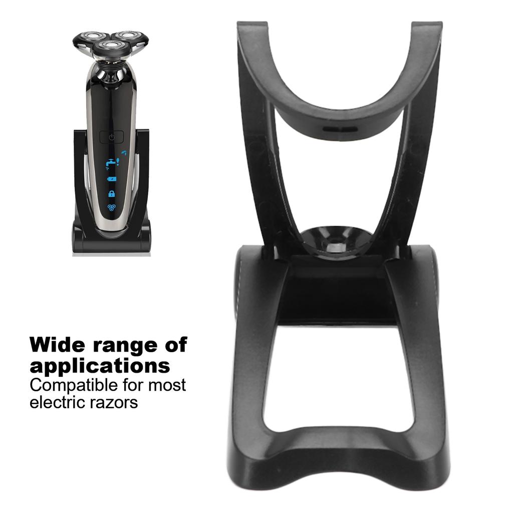 Универсальный держатель для хранения электрической бритвы Предотвращает падение Подставка-кронштейн для электрической бритвы Домашние аксессуары для ванной комнаты