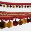 1 Meters Pom Pom Ball Curtain Lace Accessories Tassel Fringe Trim DIY Sewing Decoration