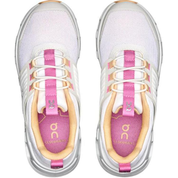 On Cloudswift Детские Удобные Мягкие Прочные Амортизирующие Дышащие Низкие Кроссовки для бега Детские кроссовки Белый 3KF10042932