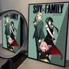 1 шт. Аниме Spy X Family комикс плакат самоклеящийся художественный водонепроницаемый бумажный стикер кофейня бар комната настенный декор