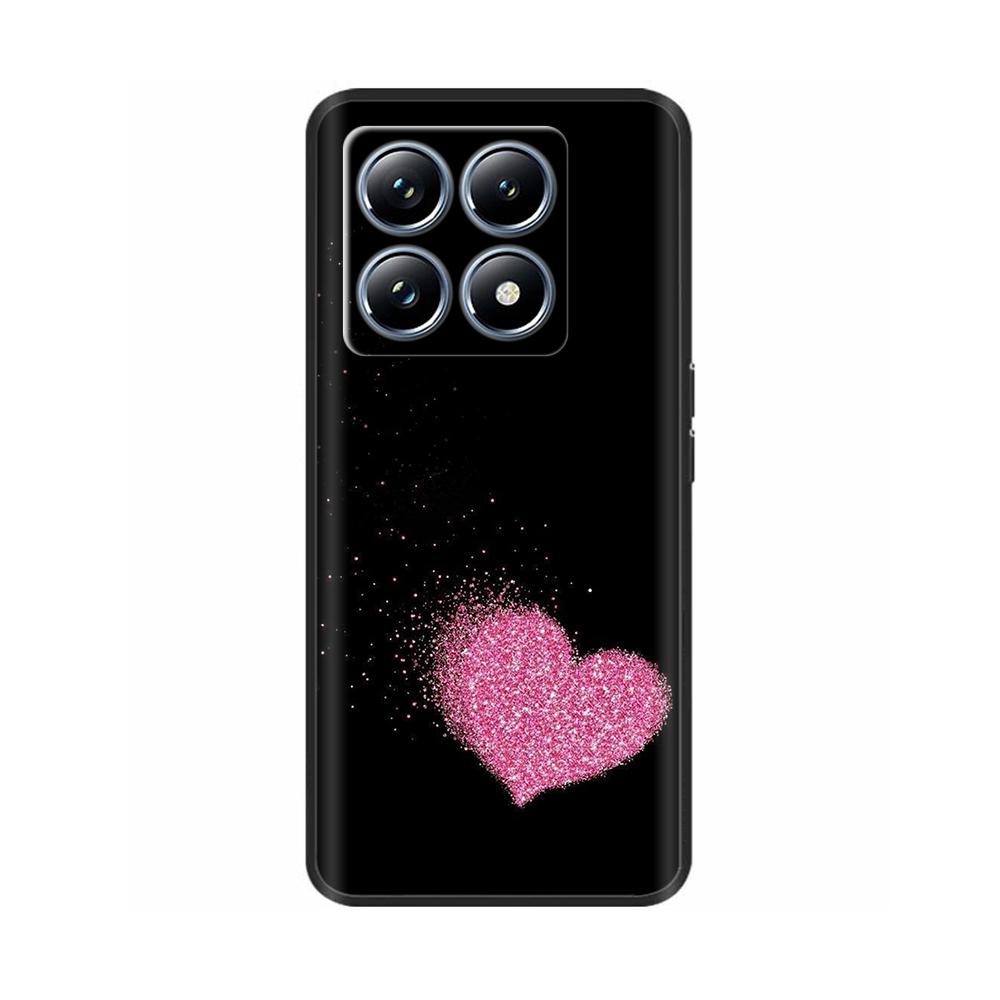 Для Xiaomi Mi 14T Pro Чехол Мягкий Жидкий Силикон Защита Задняя Крышка для Xiaomi 14T Pro Mi14T 5G Чехлы Расписные Мультяшные Фундас