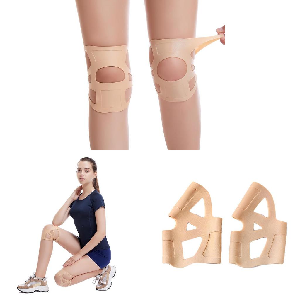 None Sports Knee Protector With Silicone Material For Mountain Climbing And Running Safety