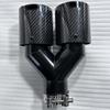 Stainless Steel Carbon Fiber Exhaust Muffler for BMW M6/X5/X3/1, 2, 3, 4, 5, 6 Series.