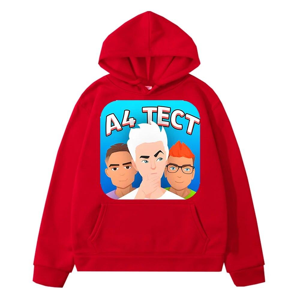 Осенние толстовки A4 Vlad, флисовая толстовка y2k sudadera, куртка для мальчиков, повседневный пуловер, толстовка с капюшоном в стиле аниме Merch A4 Lamb, детская одежда для девочек
