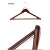 3pcs Non Slip Wide Shoulder Hanger Wooden Heavy Duty Strong Coat Hangers,Smooth Finish 360° Swivel Hook Solid Wood Hangers Shirt Suit Closet Organizer