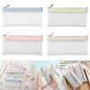 Clear Pen Case Pencil Case Pencil Bag Practical Zipper Pouch Stationery Bag Makeup Bag Pencil Holder for Student College