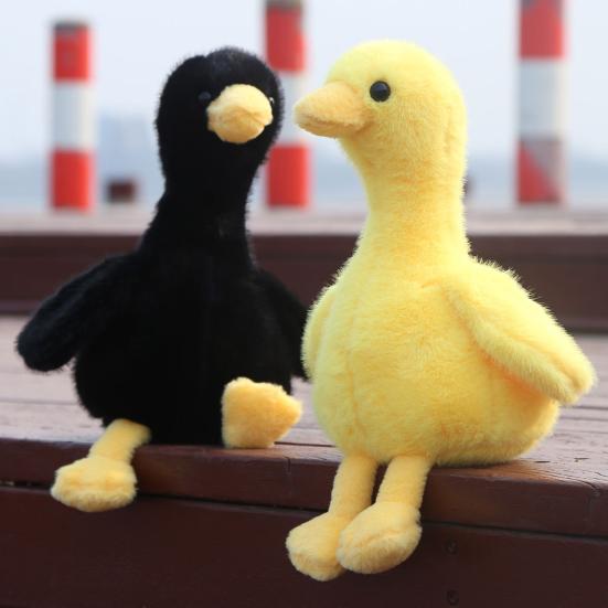Милая плюшевая кукла-утка, мягкая игрушка-утка 15,7 дюйма, реалистичная пушистая подушка-утка для детей, мальчиков и девочек, подарки на вечеринку