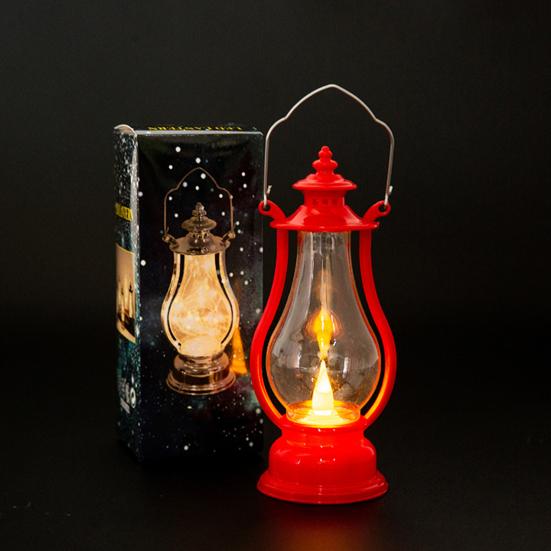 Светодиодный фонарь на батарейках Теплый свет Экономия энергии Водонепроницаемый Портативная ручка Домашнее украшение Высокая яркость Ретро Электронная свеча