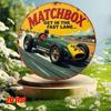 Винтажная металлическая настенная вывеска Matchbox 2D, Простое крепление для гостиной