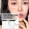 Водонепроницаемые наклейки для татуировок с искусственными ресницами для женщин, образ знаменитостей, одноразовые и скрывающие