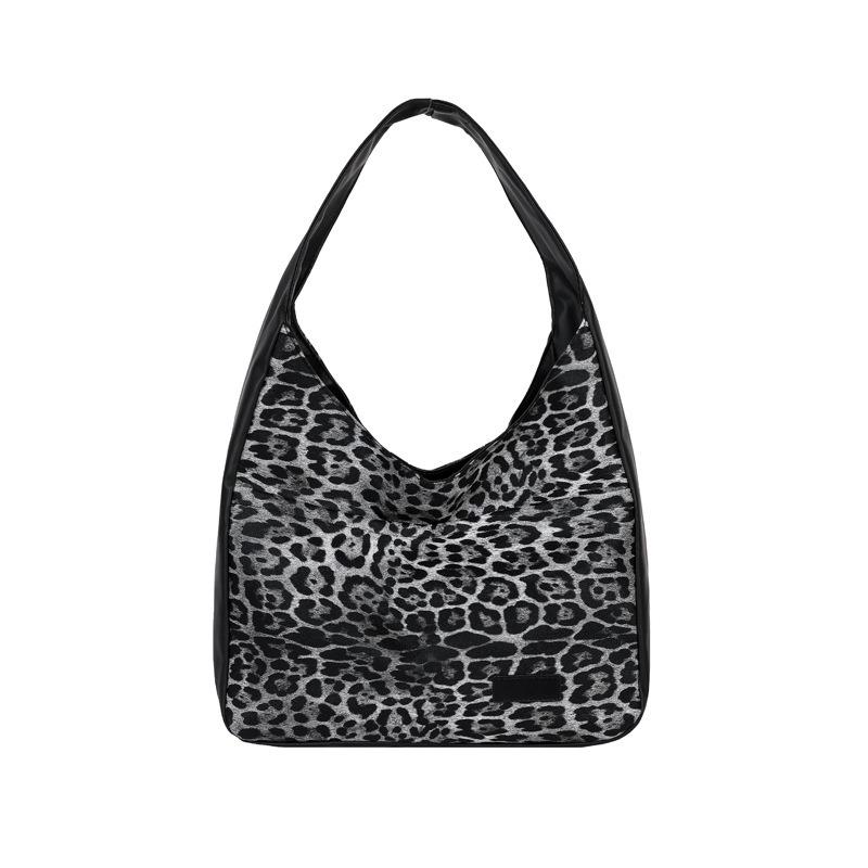 Leopard Print Shoulder Bag Large Capacity Fashion Trend Underarm Bag Versatile Casual Hand Bag Women's Bag
