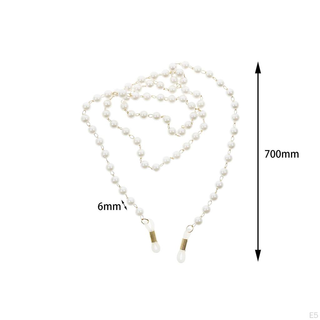 Цепочка для очков с бисером, фиксатор для очков, ремешок-держатель для клубной вечеринки