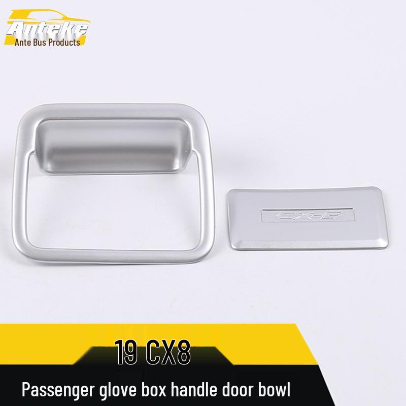 CX8 Co-pilot Glove Box Handle Decorative Sticker for 2019 Model