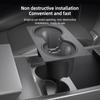 Custom Soft Silicone Cup Holder Mats For TESLA Model Y 2025 Juniper Anti-Slip,Interior Center Console Cup Holders  Easy to Clean