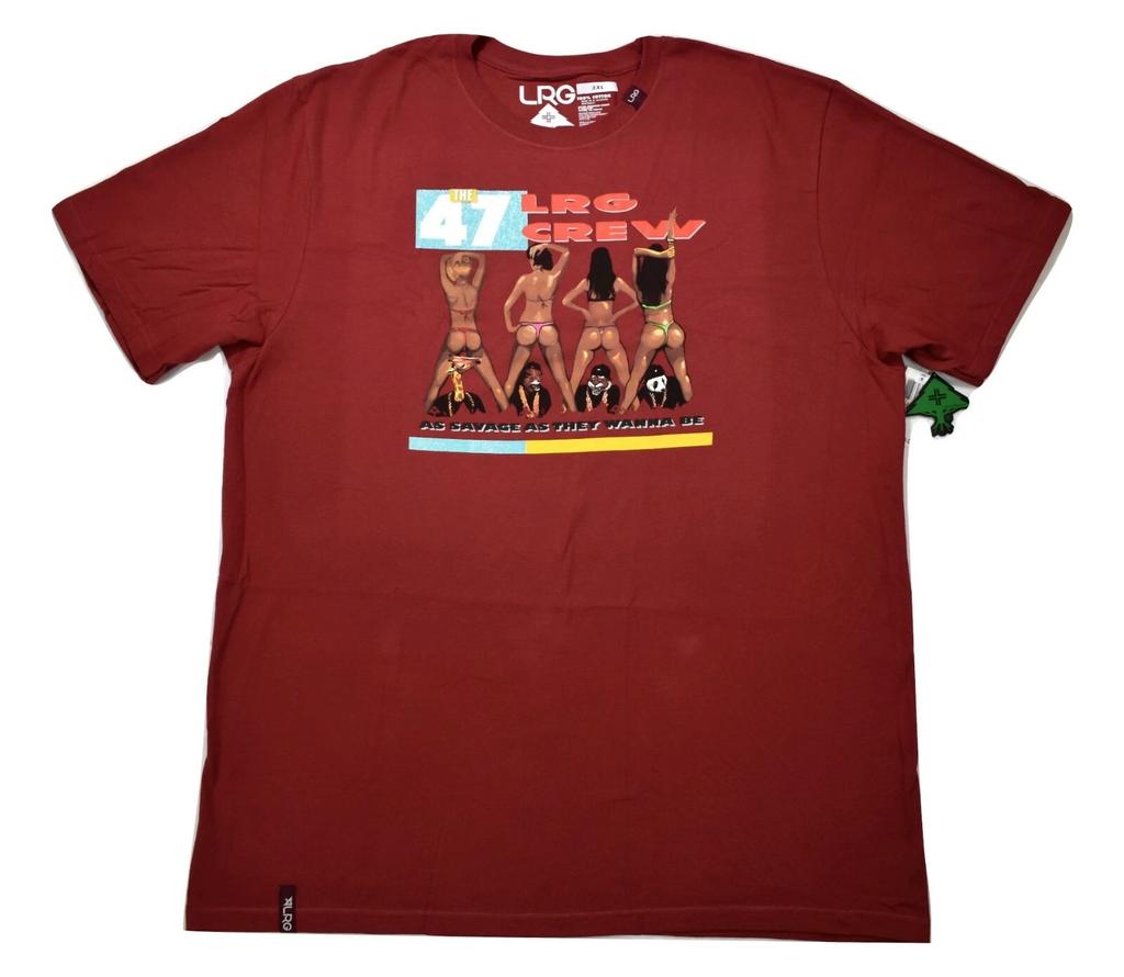 Lifted Research Group Мужская Футболка с длинным рукавом The 47 2 Live LRG Crew Dance Savage NWT S, M, L