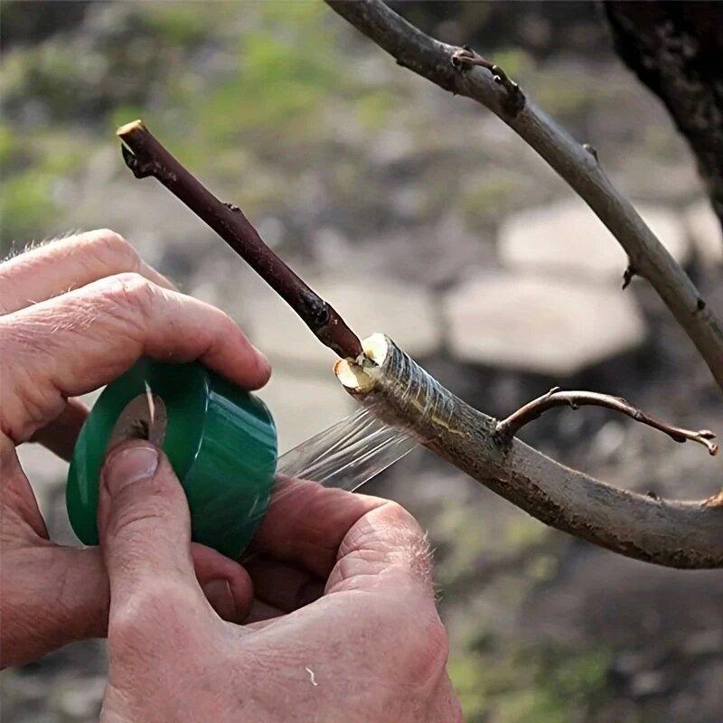 Садовая лента для прививки 2 см самоклеящаяся полиэтиленовая пленка для растений садоводство питомник прививка рассады