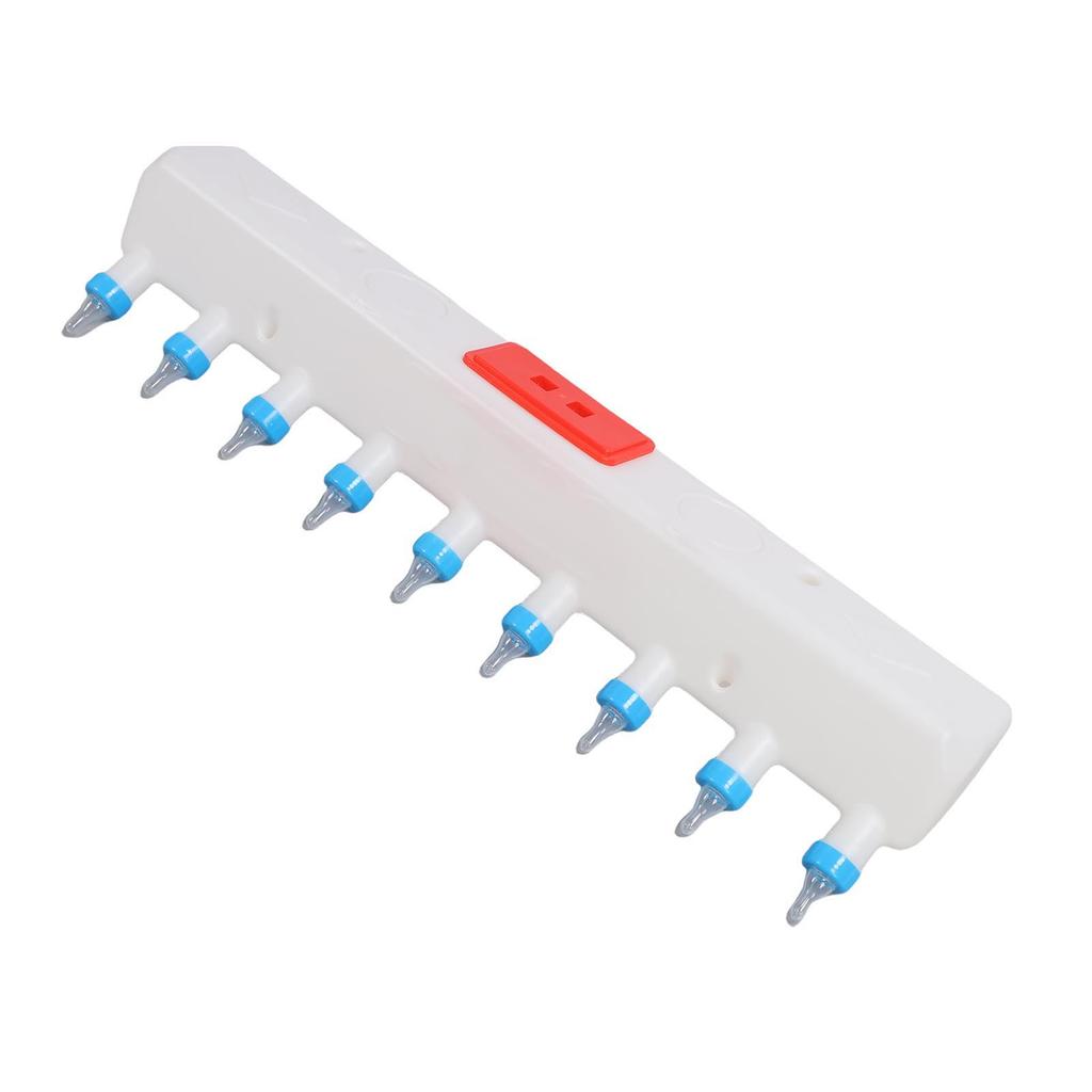 Lamb Drink Feeder Raising Equipment 9 Nipples Enhanced Comfort Easy Cleaning Livestock Teat Milk